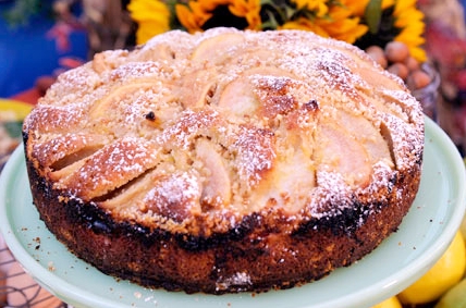 Hazelnut Pear Cake – Recipe!