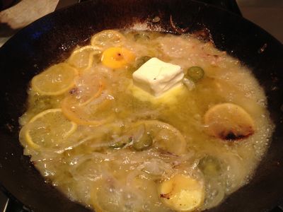 Split Roast Chicken with Lemon Sauce over Pea Orzo 038-thumbnail 300