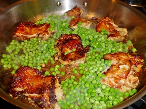 Crispy Chicken with Spring Peas – Recipe! Image 2
