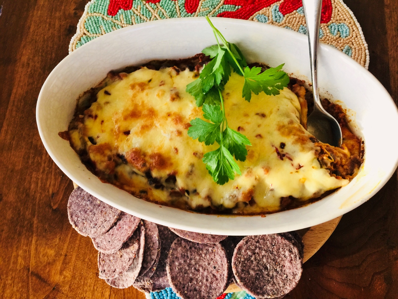 Cheesy Black Bean Chorizo Dip Recipe! Live. Love. Laugh. Food.