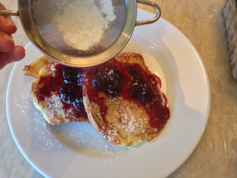 Croissant French Toast with Blueberry Honey Syrup 2014-07-22 084 (480x360)