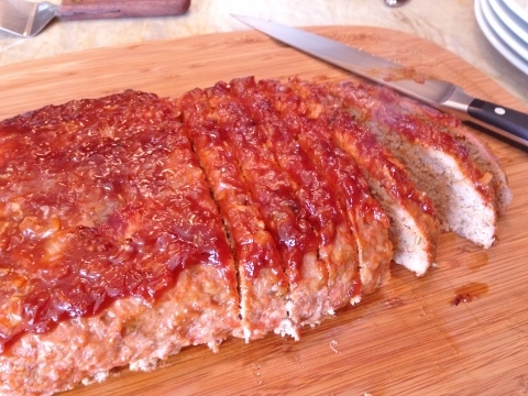 Turkey Meatloaf with Spicy Tomato Glaze – Recipe!