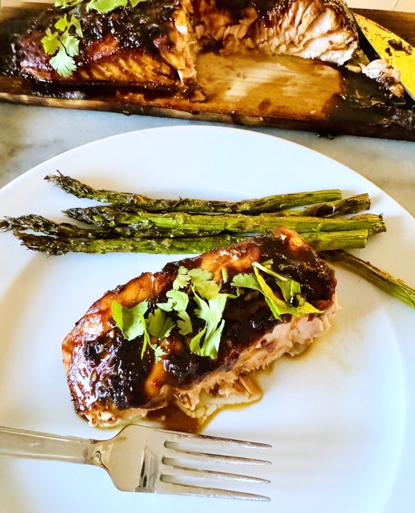 Cedar Plank Asian Grilled Salmon – Recipe! Image 2