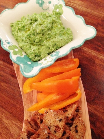 Spring Pea & Ricotta Spread – Recipe! Image 1