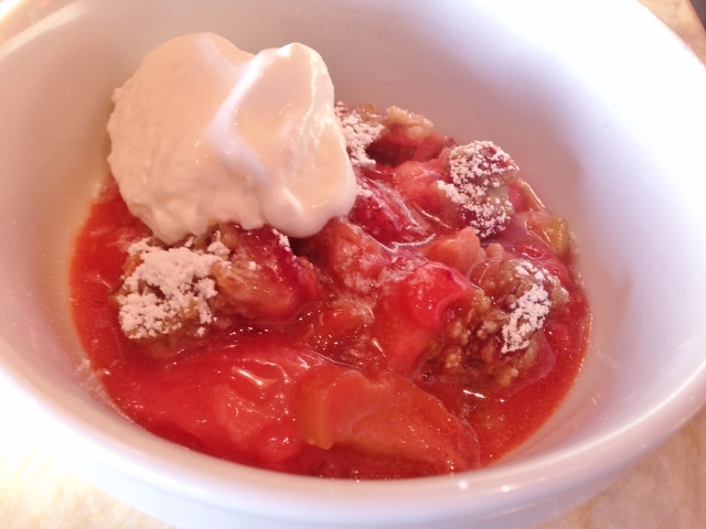 Strawberry Rhubarb Pecan Crisp – Recipe! Image 4