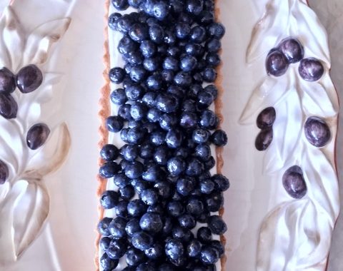 Blueberries & Cream Tart – Recipe!