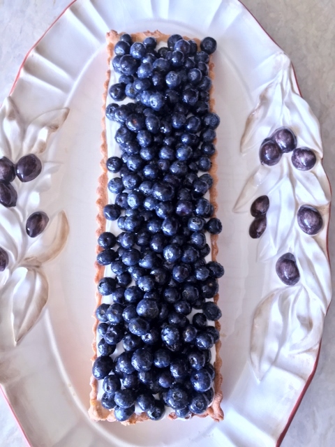 Blueberries & Cream Tart – Recipe! Image 1