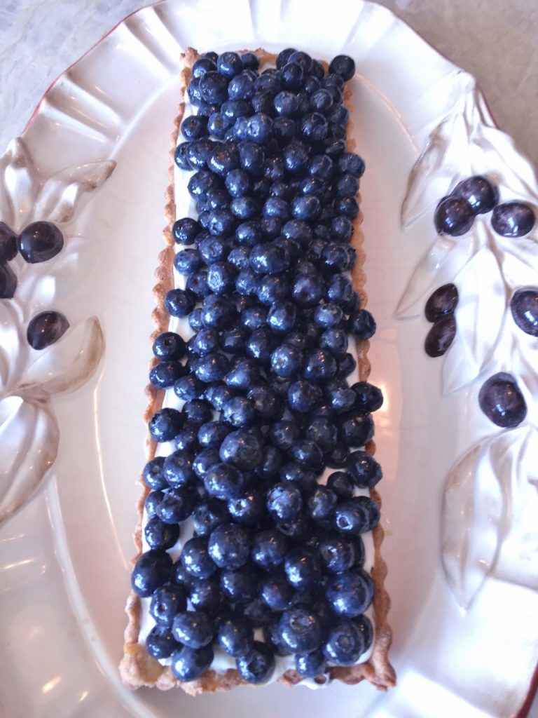 Blueberries & Cream Tart Recipe! Live. Love. Laugh. Food.