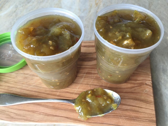 Green Tomato Jam – Recipe! Image 1