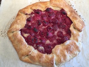 Rustic Raspberry Tart - Recipe! - Live. Love. Laugh. Food.