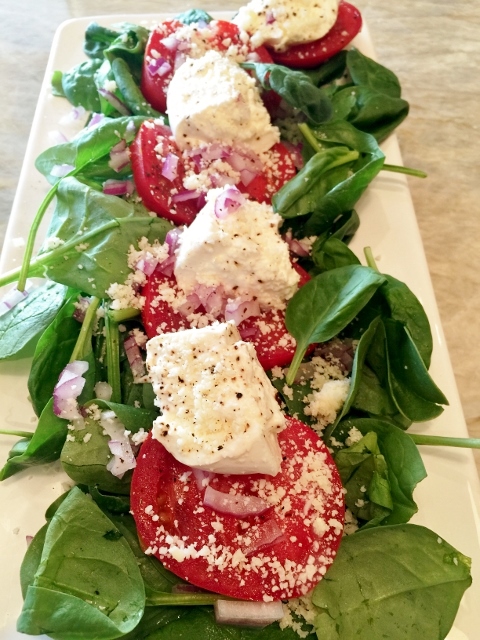 Tomato, Burrata & Spinach Salad – Recipe! Image 2