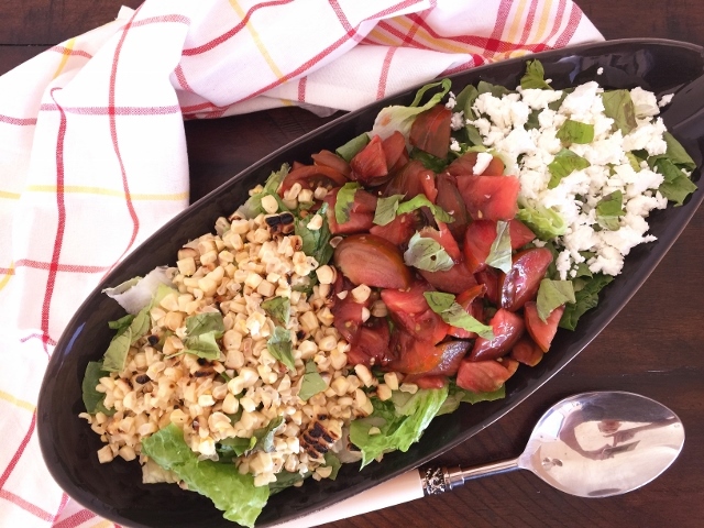 Tomato & Corn Salad with Basil Vinaigrette – Recipe! Image 2