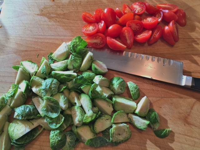 Roasted Brussels Sprouts, Cherry Tomatoes & Salami 002 (640x480)