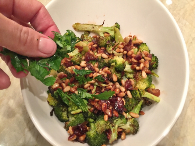 Roasted Broccoli with Pine Nuts & Dates 031 (640x480)