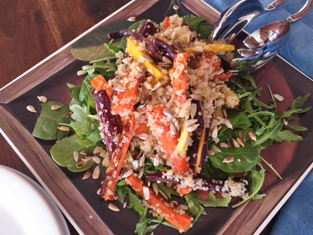 Roasted Rainbow Carrot & Quinoa Salad – Recipe! Image 1