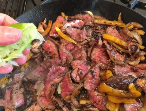 Hanger Steak Fajitas – Recipe!
