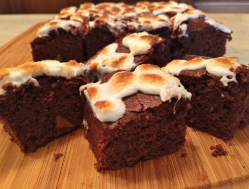 S’more Brownies – Recipe!