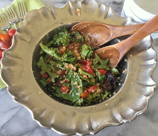 Bacon, Lettuce, Charred Tomato & Quinoa Salad – Recipe! Image 1