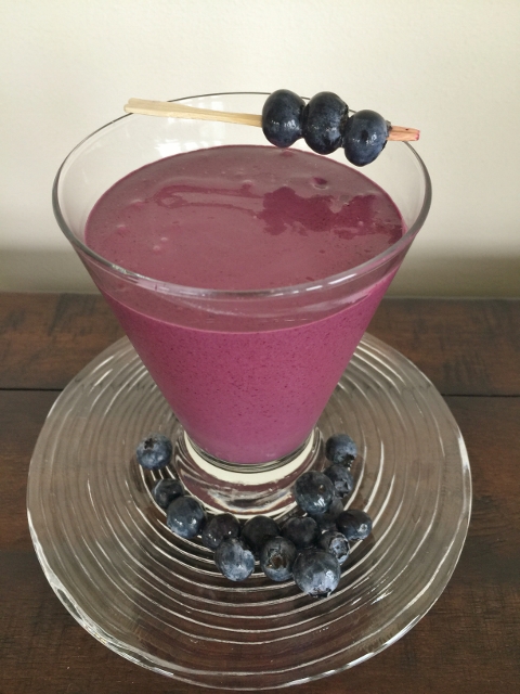 Blueberry Buckle Protein Smoothie – Recipe! Image 1