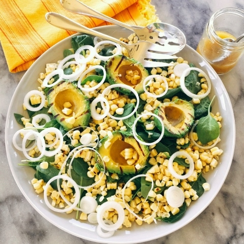 Grilled Avocado & Sweet Corn Salad – Recipe! Image 1