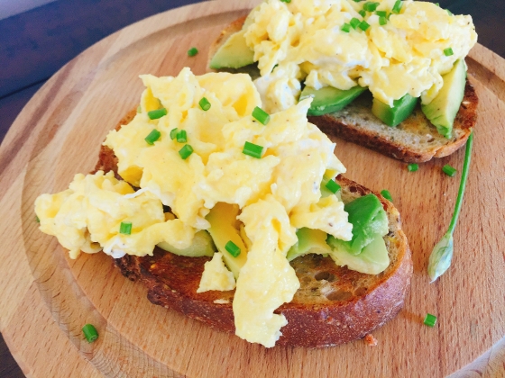 Avocado Toasts with Creamy Soft Scrambled Eggs – Recipe! Image 1