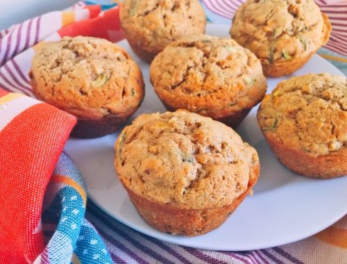 Carrot, Zucchini & Hazelnut Muffins – Recipe!
