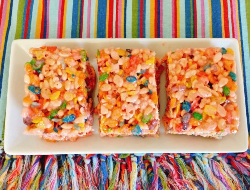 Tutti Frutti Rice Krispies Treats – Recipe!