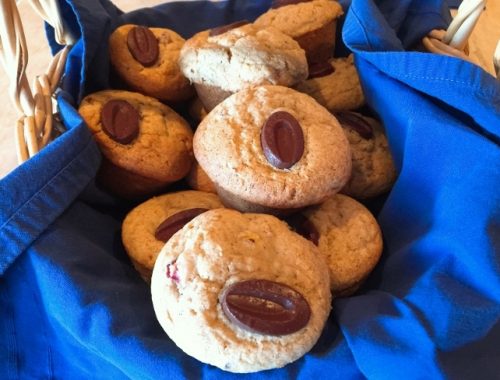 Gluten-Free Pear & Chocolate Drop Muffins – Recipe!