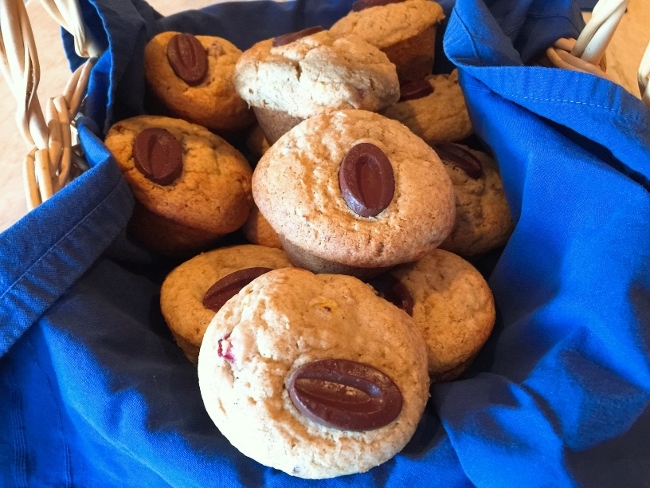 Gluten-Free Pear & Chocolate Drop Muffins – Recipe! Image 1