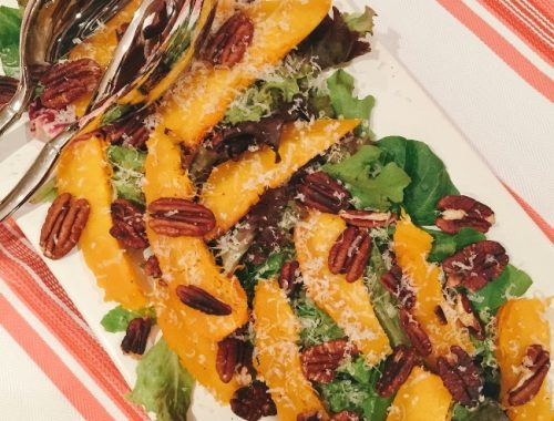 Pumpkin Pecan Salad – Recipe!