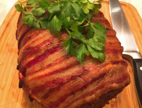 Bacon Wrapped Meatloaf – Recipe!