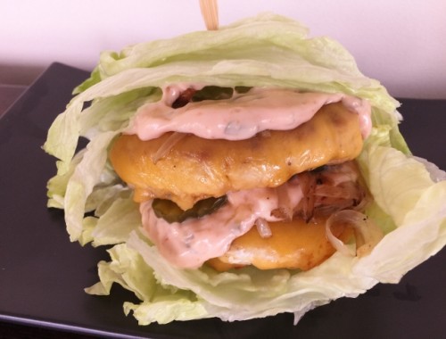 Double-Double Turkey Burger “Protein Style” – Recipe!