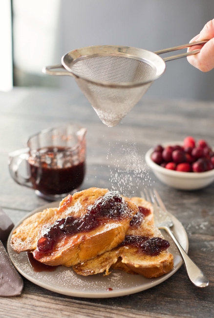 Pain Perdu with Cranberry Maple Syrup – Recipe! Image 1