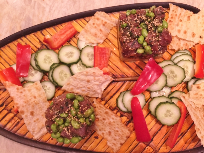 Spicy Tuna, Edamame & Avocado Stacks – Recipe! Image 1