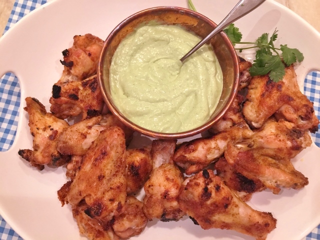 Crispy Baked Wings with Avocado Crema – Recipe! Image 1