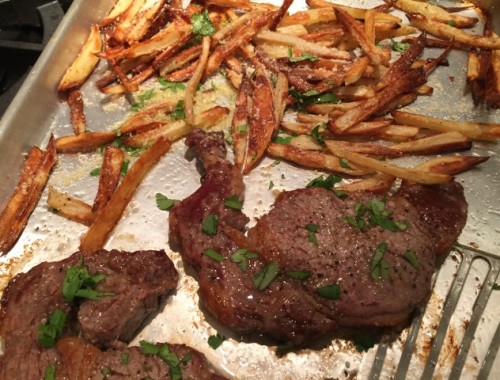 Sheet Pan Steak Frites – Recipe!