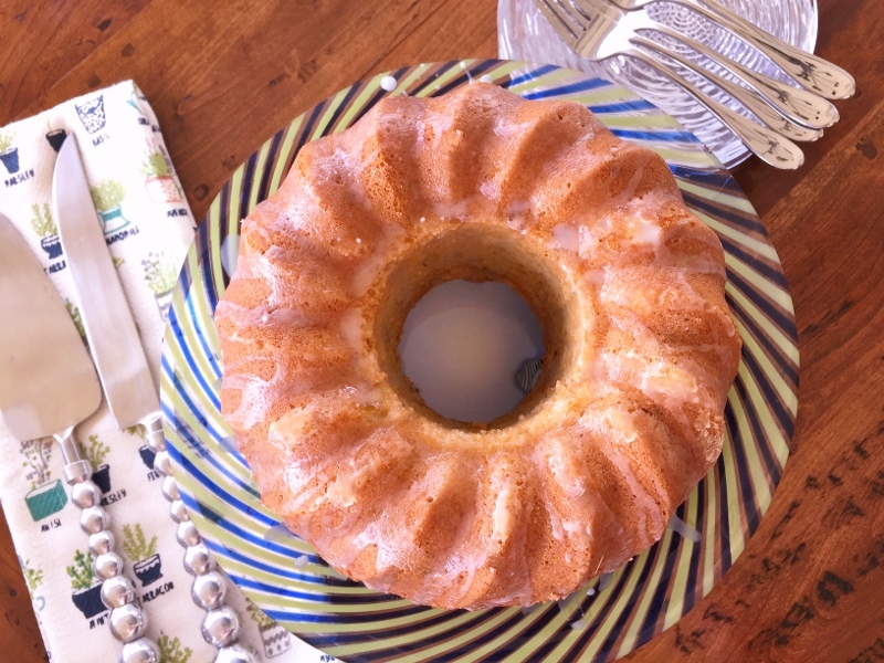 Pistachio Bundt Cake with Lemon Glaze – Recipe! Image 2