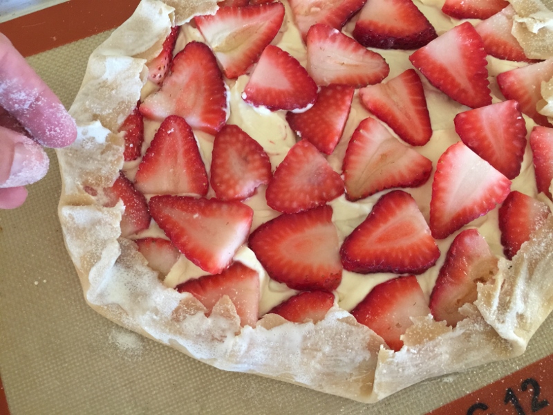 Strawberries & Cream Galette – Recipe! Image 11