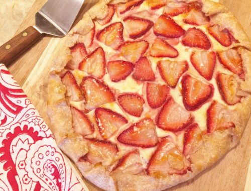 Strawberries & Cream Galette – Recipe!