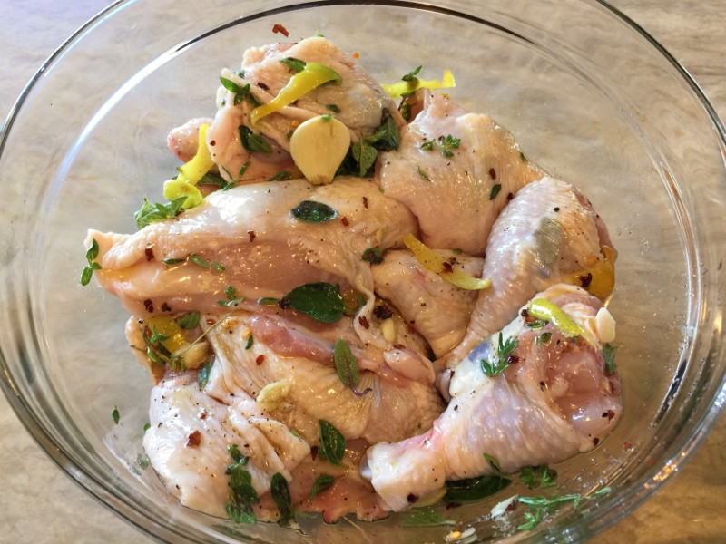 Social Sundays — Roasted Lemon Garlic Chicken, Spring Greek Salad and Lavender Creme Brulee! Image 15
