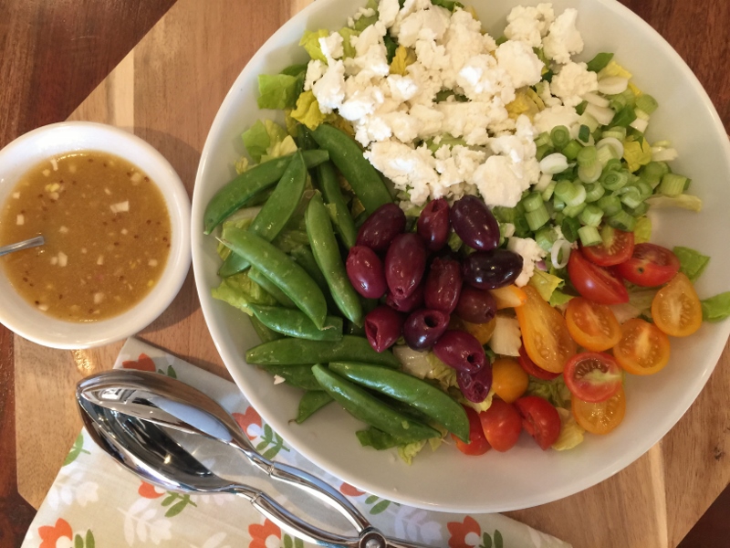 Social Sundays — Roasted Lemon Garlic Chicken, Spring Greek Salad and Lavender Creme Brulee! Image 11