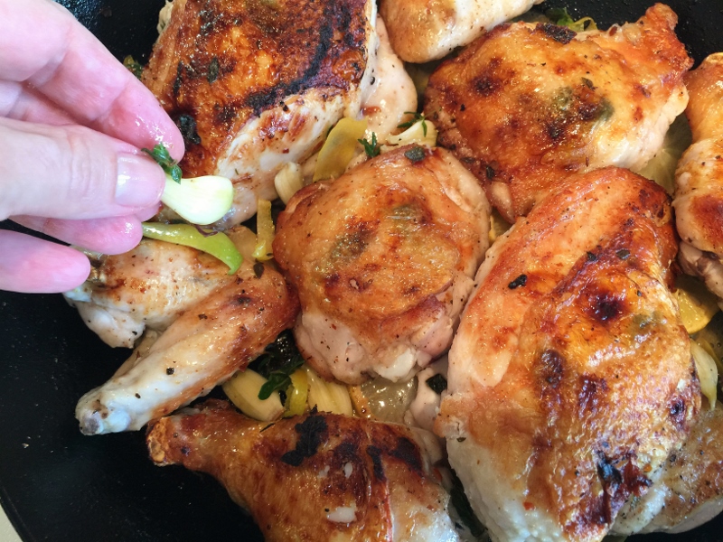 Social Sundays — Roasted Lemon Garlic Chicken, Spring Greek Salad and Lavender Creme Brulee! Image 18