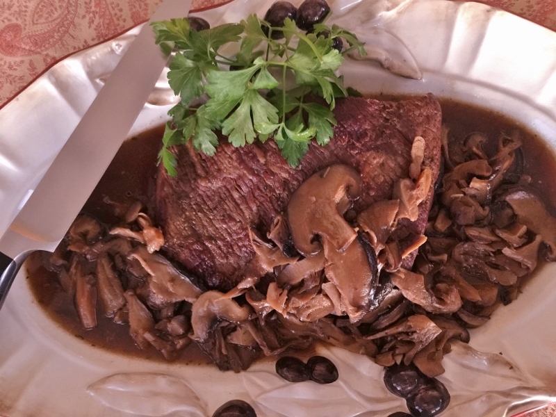 Oven Roasted Brisket with Wild Mushrooms – Recipe! Image 2