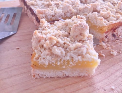 Lemon Crumb Bars – Recipe!