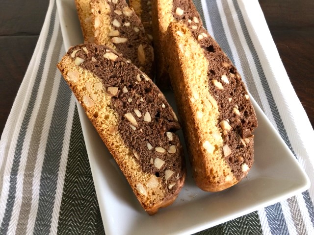 Double-Decker Chocolate Almond Biscotti – Recipe! Image 1