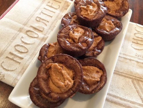 Chocolate Peanut Butter Brownie Bites – Recipe!