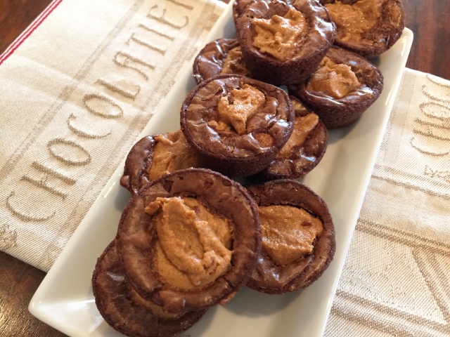 Chocolate Peanut Butter Brownie Bites – Recipe! Image 1