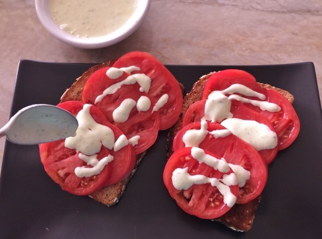 Heirloom Tomato Toasts with Thyme Aioli – Recipe! Image 2