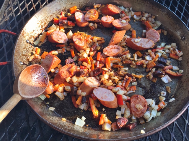 Seafood & Sausage Paella on the Grill – Recipe! Image 6