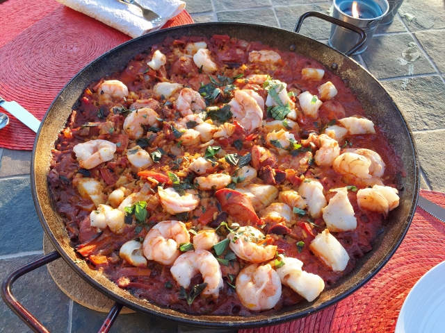 Seafood & Sausage Paella on the Grill – Recipe! Image 1